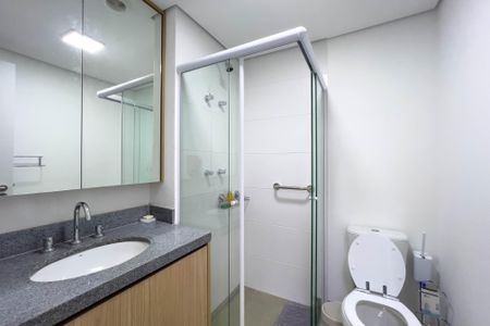 Apartamento à venda com 90m², 2 quartos e 1 vagaBanheiro do quarto 1