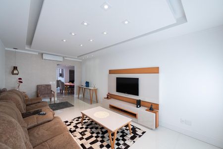 Sala de apartamento para alugar com 3 quartos, 100m² em Gonzaga, Santos