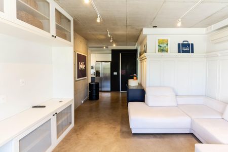 Sala de apartamento à venda com 1 quarto, 74m² em Vila Olímpia, São Paulo