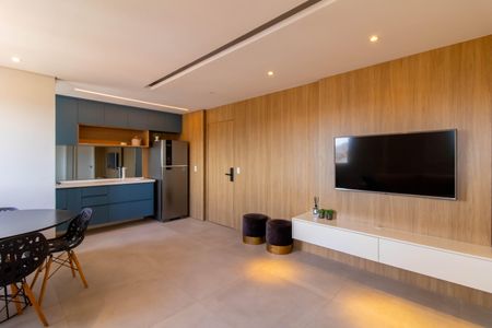 Sala de apartamento à venda com 1 quarto, 38m² em Vila Galvão, Guarulhos