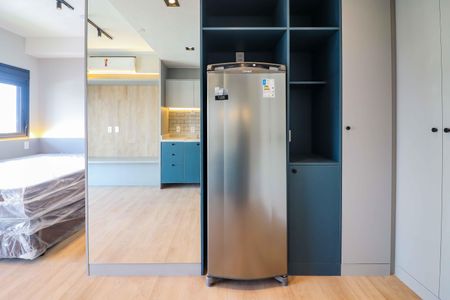 Cozinha de apartamento para alugar com 1 quarto, 30m² em Butantã, São Paulo