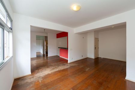SALA de apartamento à venda com 3 quartos, 110m² em Serra, Belo Horizonte