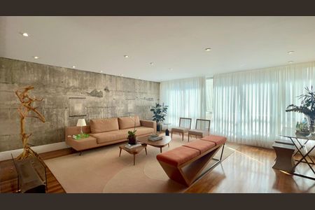 Sala de apartamento para alugar com 3 quartos, 150m² em Jardim Paulista, São Paulo