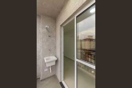 Varanda e Área de Serviço de kitnet/studio para alugar com 1 quarto, 24m² em Vila Carrão, São Paulo