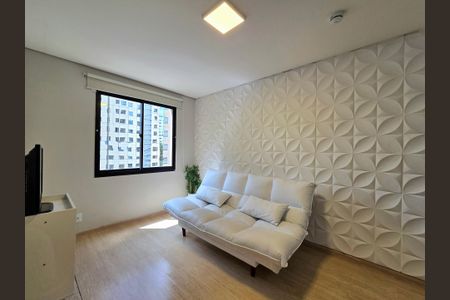 Sala de apartamento à venda com 1 quarto, 29m² em Indianópolis, São Paulo