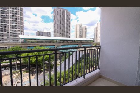 Studio à venda com 32m², 1 quarto e sem vagaVaranda
