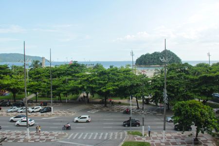 Vista da Sala de apartamento para alugar com 2 quartos, 95m² em José Menino, Santos