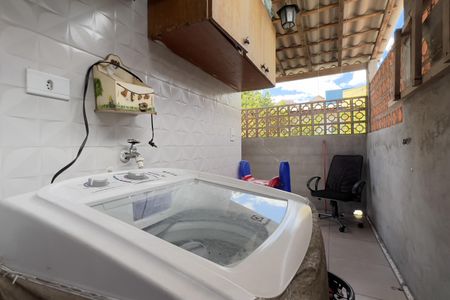 Área de Serviço de casa à venda com 2 quartos, 95m² em Ponte Grande, Guarulhos