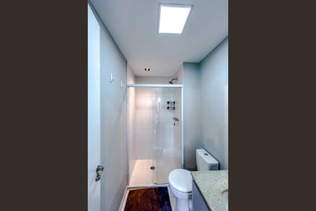 Banheiro de kitnet/studio à venda com 1 quarto, 25m² em Tatuapé, São Paulo