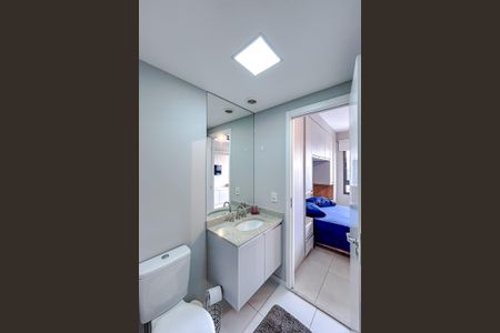 Banheiro de kitnet/studio à venda com 1 quarto, 25m² em Tatuapé, São Paulo