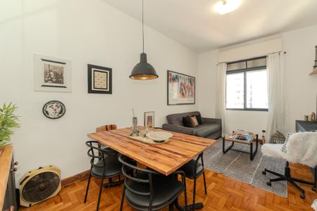 Sala de apartamento à venda com 1 quarto, 59m² em Consolação, São Paulo
