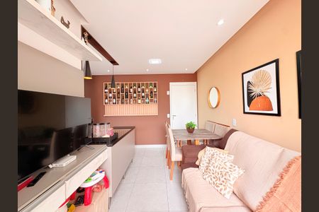 Sala de apartamento à venda com 2 quartos, 49m² em Vila Nambi, Jundiaí