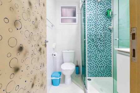 Banheiro de apartamento para alugar com 3 quartos, 72m² em Jaguaré, São Paulo