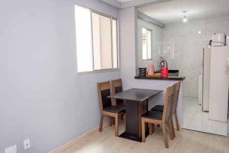 Sala de apartamento para alugar com 2 quartos, 46m² em Jardim Recanto, Americana