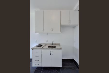 Studio para alugar com 25m², 1 quarto e sem vagaCozinha