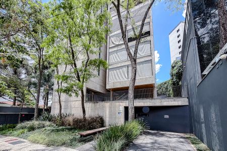 Studio para alugar com 45m², 1 quarto e 1 vagaFachada - Plaquinha