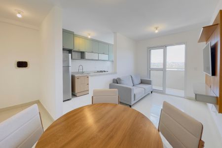 Sala de apartamento para alugar com 2 quartos, 56m² em Jardim Santa Maria, Jacareí