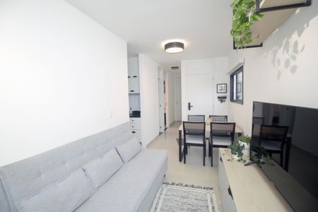 sala de apartamento à venda com 3 quartos, 138m² em Vila Valparaíso, Santo André