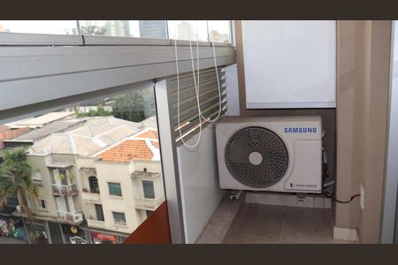 Studio para alugar com 22m², 1 quarto e 1 vagaVaranda