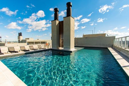 Apartamento para alugar com 37m², 1 quarto e 1 vaga