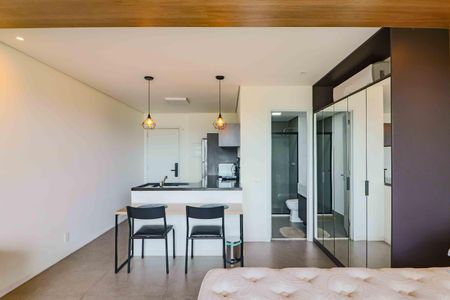 Studio para alugar com 37m², 1 quarto e 1 vagaStudio - Quarto e Cozinha