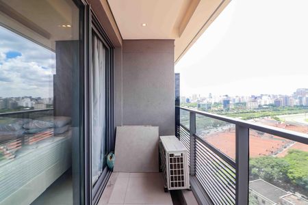 Studio para alugar com 37m², 1 quarto e 1 vagaVaranda