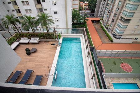 Studio para alugar com 27m², 1 quarto e sem vaga Studio para alugar com 27m², 1 quarto e sem vagaVaranda - Vista