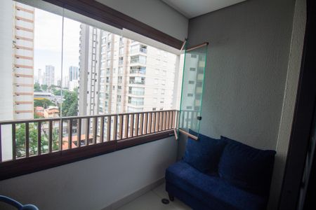 Studio para alugar com 27m², 1 quarto e sem vaga Studio para alugar com 27m², 1 quarto e sem vagaVaranda