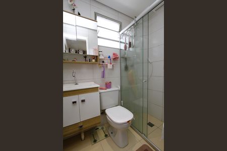 Banheiro Social de apartamento à venda com 2 quartos, 47m² em Salgado Filho, Belo Horizonte