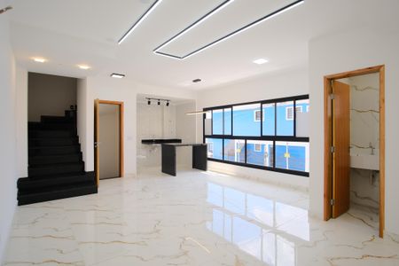 Sala de casa à venda com 3 quartos, 128m² em Vila Nova Manchester, São Paulo