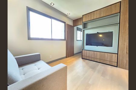 Sala de apartamento para alugar com 1 quarto, 28m² em Chácara Santo Antônio (zona Sul), São Paulo