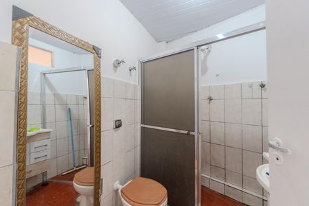 Banheiro Social de kitnet/studio para alugar com 1 quarto, 45m² em Bela Vista, São Paulo