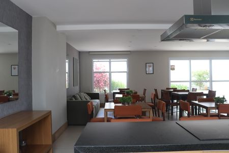 Studio para alugar com 27m², 1 quarto e sem vagaSalão de Festas