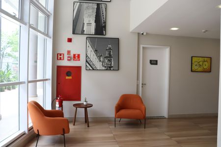 Studio para alugar com 27m², 1 quarto e sem vagaHall Social