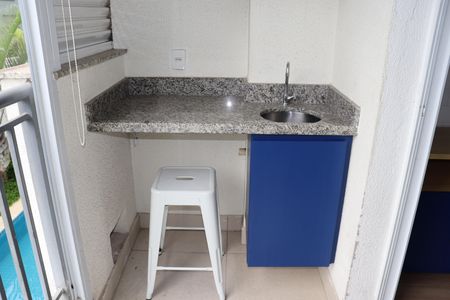 Studio para alugar com 27m², 1 quarto e sem vagaVaranda
