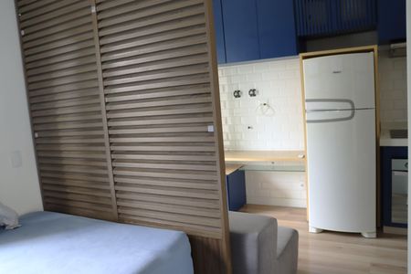 Studio para alugar com 27m², 1 quarto e sem vagaDormitório