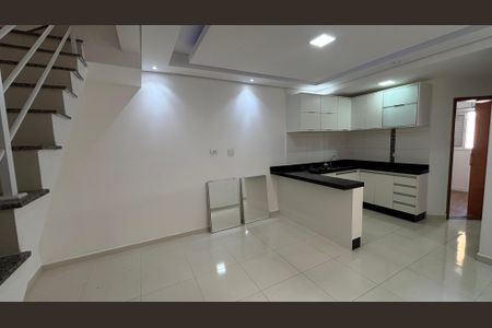 Sala - Sala de Jantar  de apartamento para alugar com 2 quartos, 90m² em Vila Vitória, Santo André