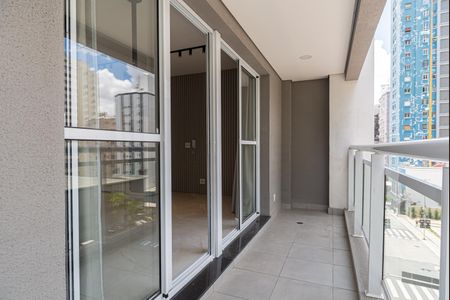 Studio para alugar com 34m², 1 quarto e 1 vagaVaranda do Quarto