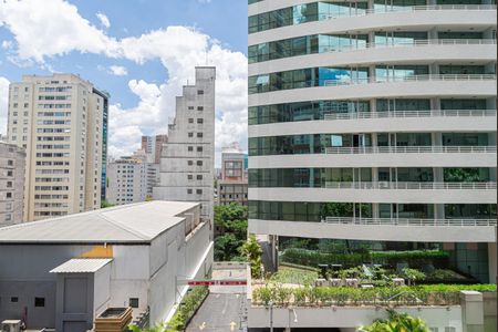 Studio para alugar com 34m², 1 quarto e 1 vagaVista da Varanda do Quarto