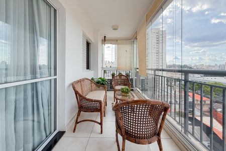 Varanda da Sala de apartamento à venda com 2 quartos, 68m² em Ipiranga, São Paulo