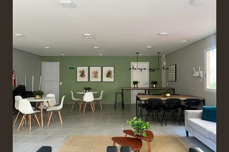 Apartamento para alugar com 29m², 1 quarto e sem vagaÁrea comum - Salão de festas