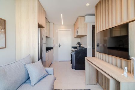 Studio para alugar com 24m², 1 quarto e sem vaga Studio para alugar com 24m², 1 quarto e sem vagaSala