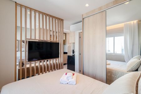 Studio para alugar com 24m², 1 quarto e sem vaga Studio para alugar com 24m², 1 quarto e sem vagaQuarto