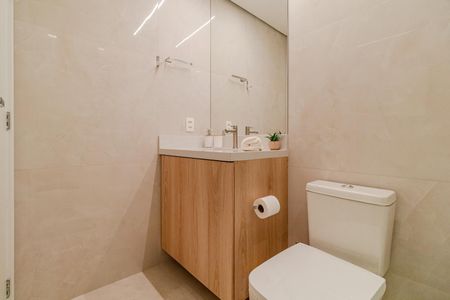 Studio para alugar com 24m², 1 quarto e sem vaga Studio para alugar com 24m², 1 quarto e sem vagaBanheiro