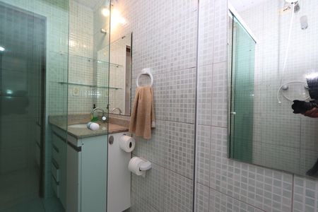 Banheiro de casa para alugar com 1 quarto, 45m² em Vila Formosa, São Paulo