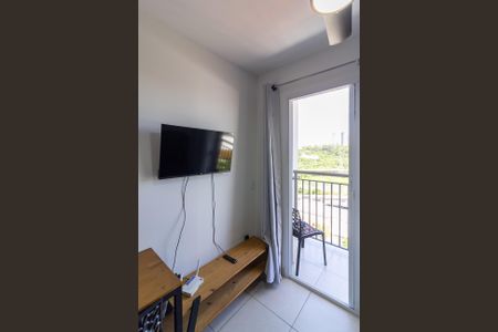 Sala de apartamento para alugar com 1 quarto, 29m² em Jardim Caravelas, São Paulo