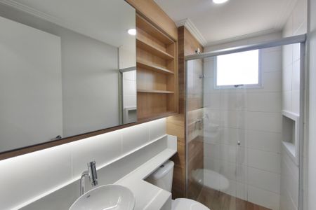 Apartamento para alugar com 45m², 2 quartos e 1 vaga Apartamento para alugar com 45m², 2 quartos e 1 vagaBanheiro