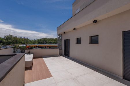 Casa de condomínio para alugar com 264m², 3 quartos e 4 vagasÁrea de lazer piso superior