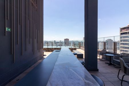 Studio para alugar com 29m², 1 quarto e sem vaga Studio para alugar com 29m², 1 quarto e sem vagaTerraço Gourmet