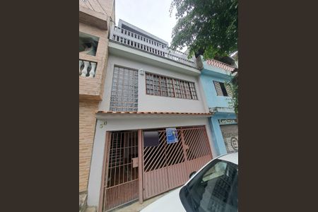 Fachada com PLACA de casa à venda com 3 quartos, 209m² em Jardim Roberto, Osasco